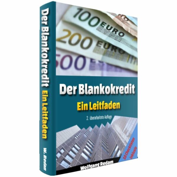 Reseller eBook Cover: Der Blankokredit - Ein Leitfaden-02