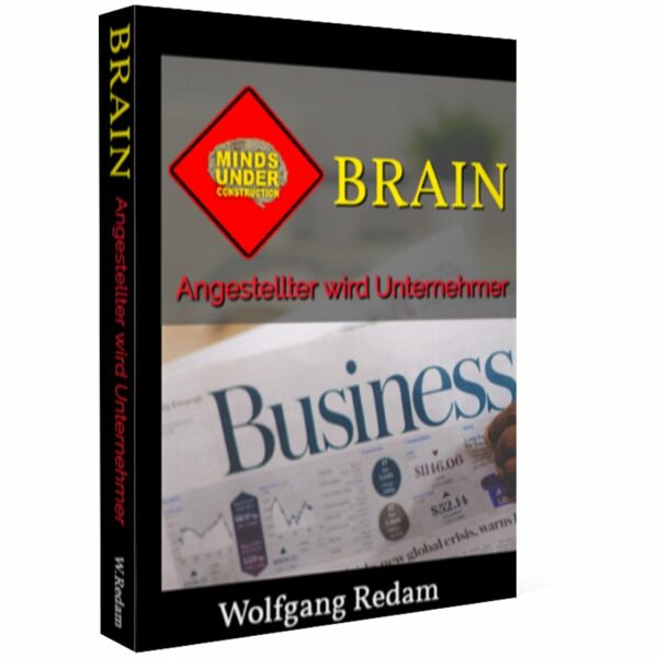 Reseller eBook Cover: Brain - Angestellter wird Unternehmer-01