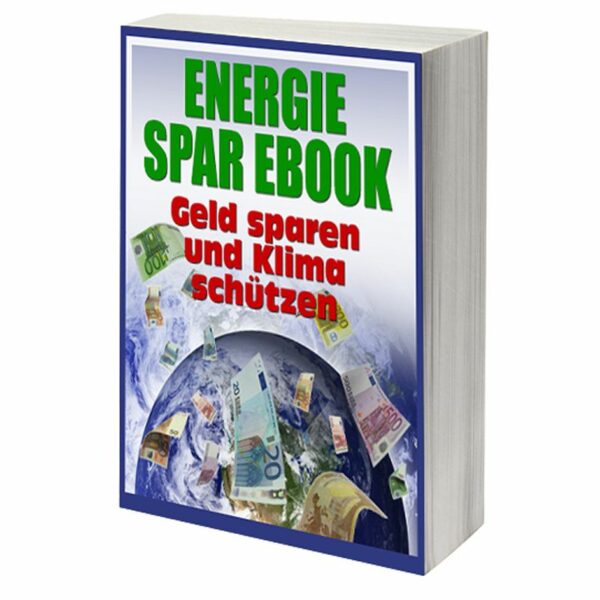 eBook Cover: Energie Spar E-Book