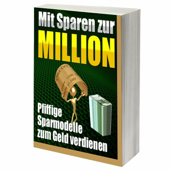 eBook Cover: Mit Sparen zur Million