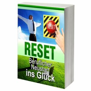 eBook Cover: RESET - Beruflicher Neustart ins Glück