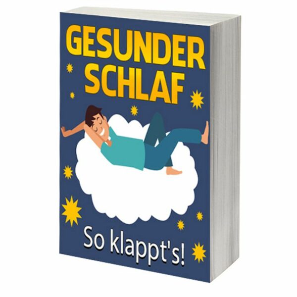 eBook Cover: Gesunder Schlaf – So klappt's!