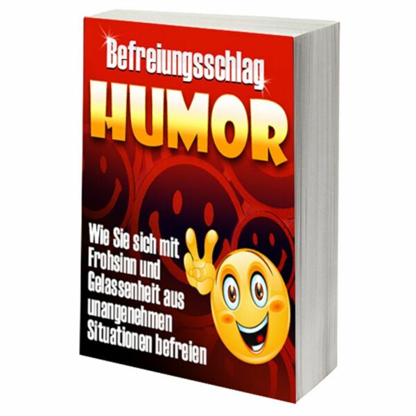 eBook Cover: Befreiungsschlag Humor