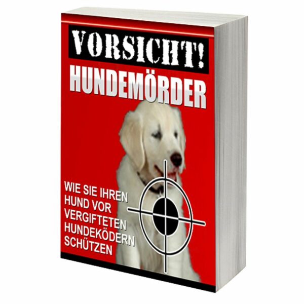 eBook Cover: Vorsicht Hundemörder