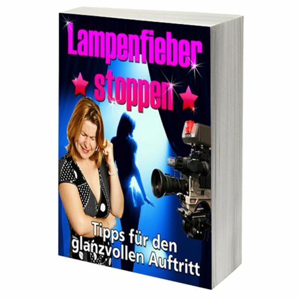 eBook Cover: Lampenfieber stoppen