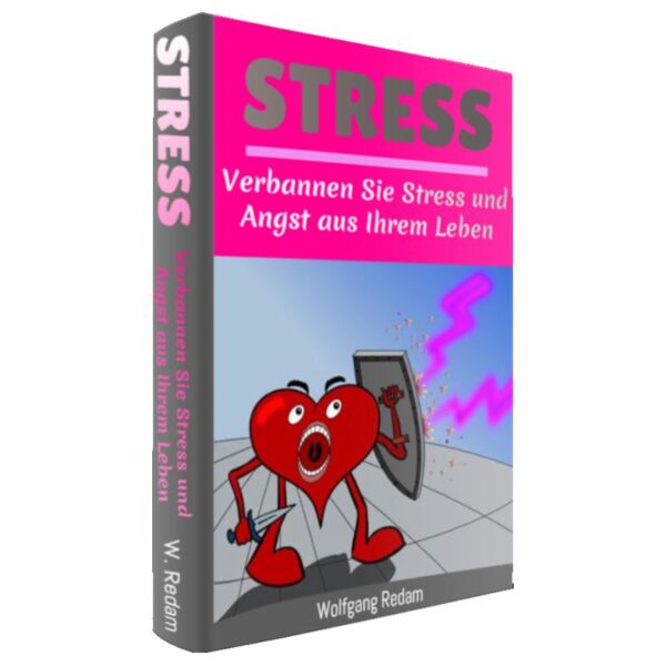 eBook Cover: Stress - Verbannen Sie Stress und Angst aus Ihrem Leben