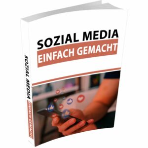 eBook Cover: Sozial Media einfach gemacht