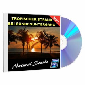Reseller Audio CD Cover: Natural Sounds - Tropischer Strand bei Sonnenuntergang-1