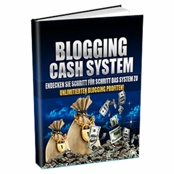 Reseller eBook Cover: Blogging Cash System-1