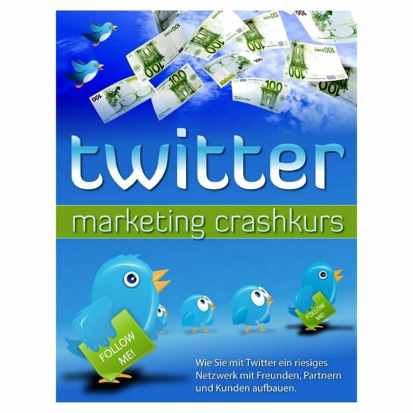 Reseller eBook Cover: Twitter Marketing Crash Kurs-2