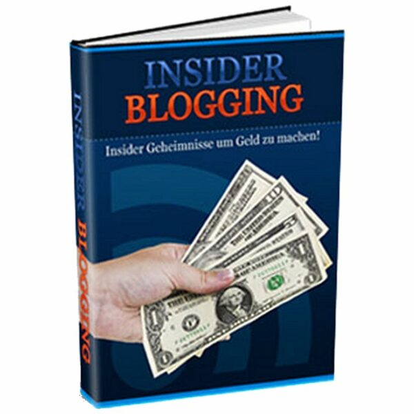 eBook Cover: Insider Blogging