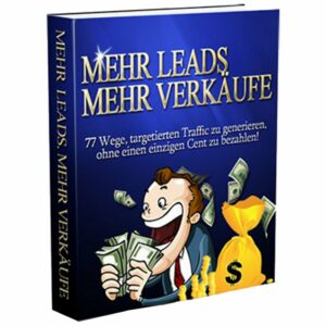 eBook Cover: Mehr Leads - Mehr Verkäufe