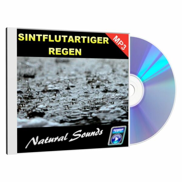 Audio CD Cover: Natural Sounds - Sintflutartiger Regen