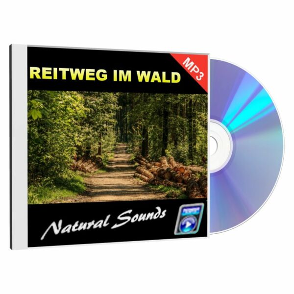 Audio CD Cover: Natural Sounds - Reitweg im Wald