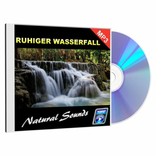 Audio CD Cover: Natural Sounds - Ruhiger Wasserfall