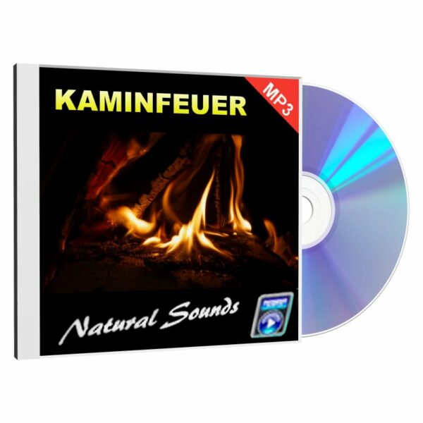 Audio CD Cover: Natural Sounds - Kaminfeuer