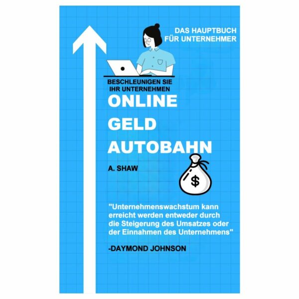 Reseller eBook Cover: Online Geld Autobahn-2