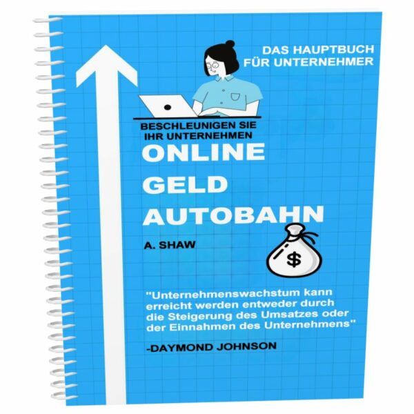 Reseller eBook Cover: Online Geld Autobahn-3