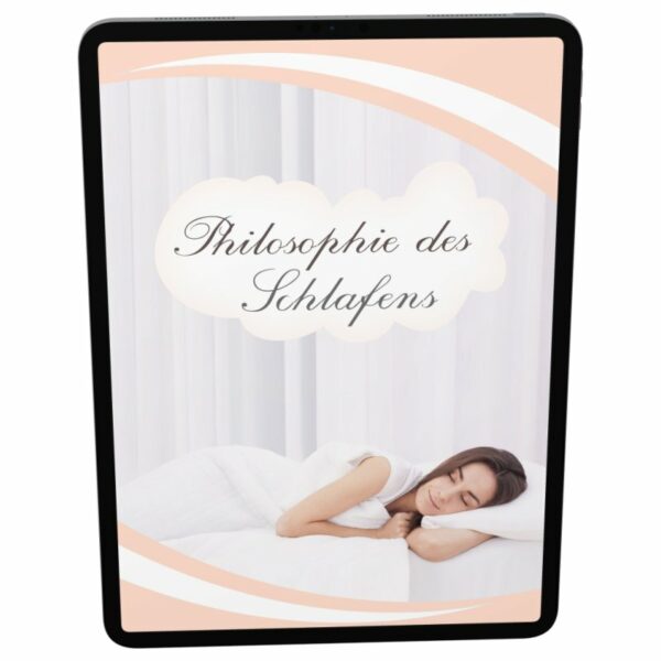 Reseller eBook Cover: Philosophie des Schlafens-4
