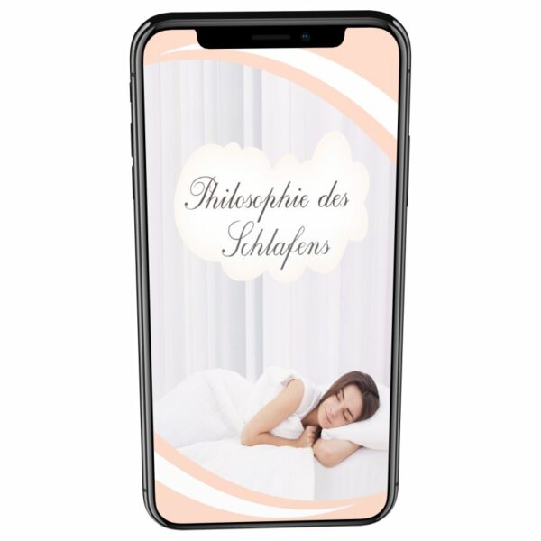 Reseller eBook Cover: Philosophie des Schlafens-7