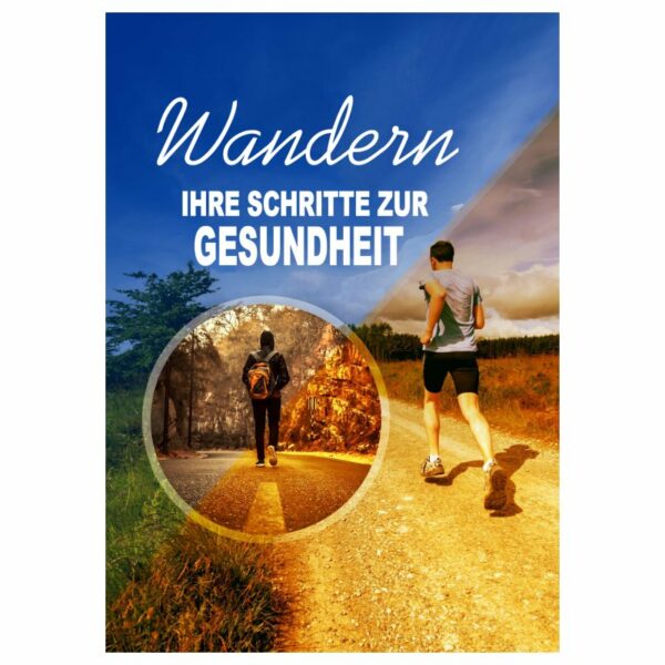 Reseller eBook Cover: Wandern - Ihre Schritte zur Gesundheit-2