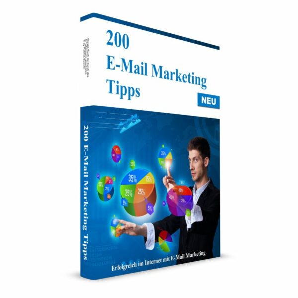 Reseller eBook Cover: 200 E-Mail Marketing Tipps-3