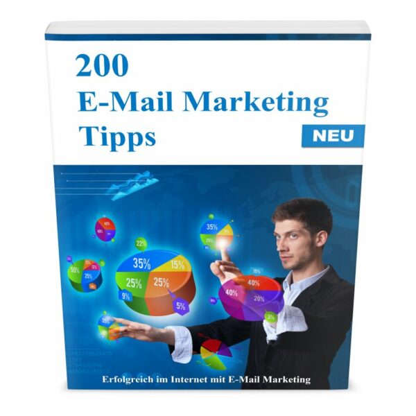 eBook Cover: 200 E-Mail Marketing Tipps