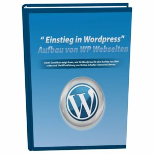 eBook Cover: Crash Kurs - Einstieg in WordPress