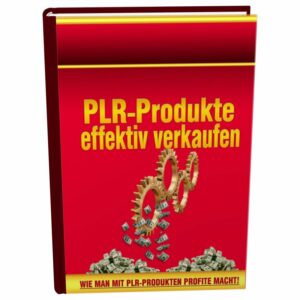 eBook Cover: Crash Kurs - PLR Produkte effektiv verkaufen