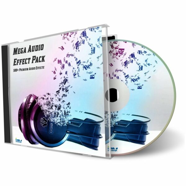 Audio CD Cover: Mega Audio Effect Pack - 500 Premium Audio Effekte
